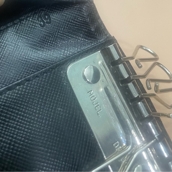 Prada  Authentic Canvas Fabric 6 Key rings Holder - Picture 5 of 9